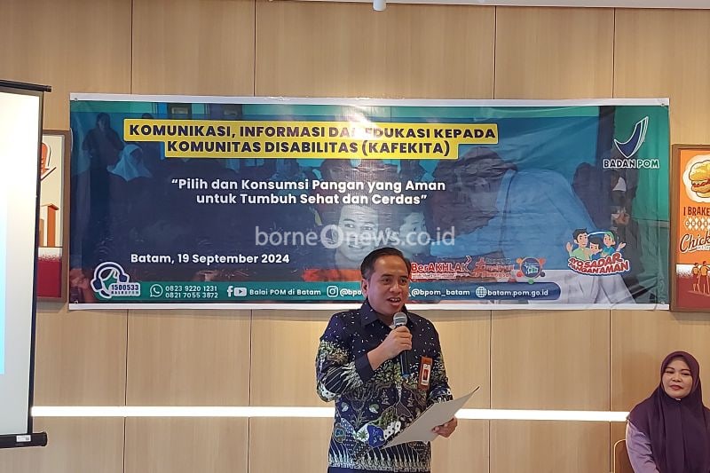 Inovasi Kafekita BPOM Batam, Edukasi Keamanan Pangan untuk Disabilitas