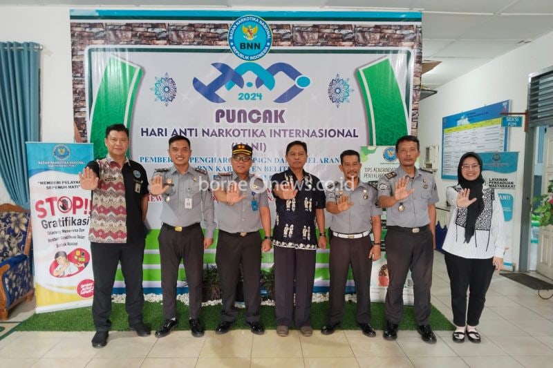 Kolaborasi Bapas Tanjungpandan dan BNNK Perangi Narkotika di Belitung