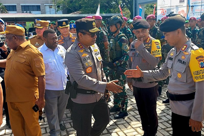 Pengamanan Ketat TNI-Polri untuk Penetapan Calon Gubernur Papua Barat Daya