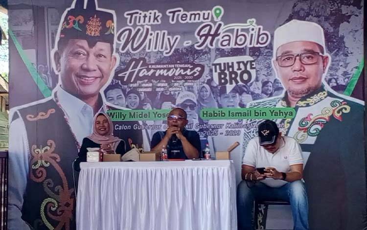 Willy-Habib Serap Aspirasi Masyarakat Pahandut Langsung di Lapangan