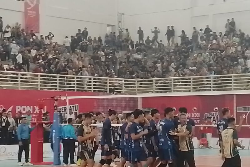 Jawa Barat Pertahankan Medali Emas Bola Voli Putra PON 2024