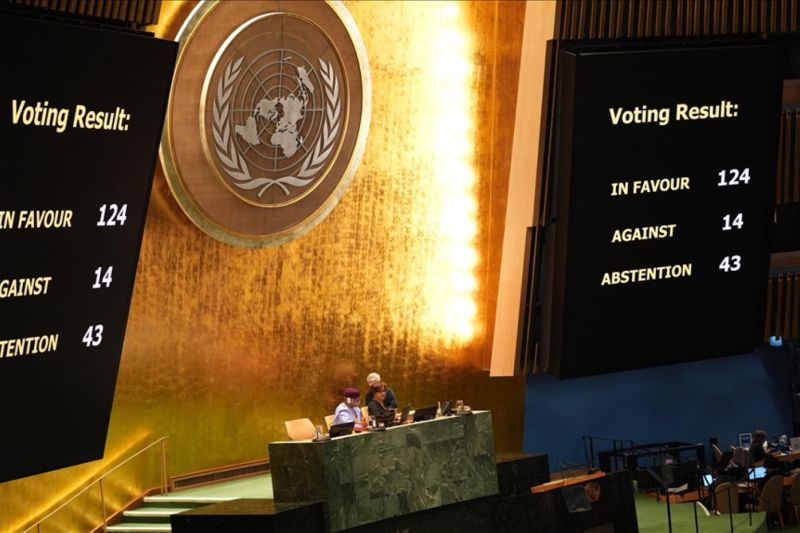 Indonesia Dukung Resolusi PBB Akhiri Pendudukan Israel di Palestina