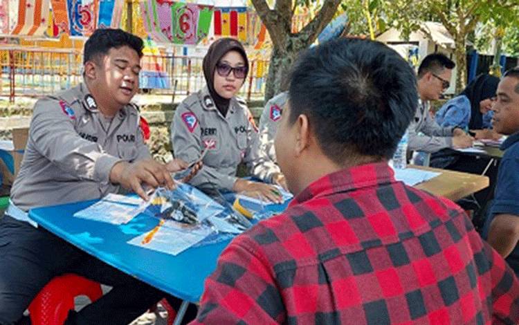 Operasi Gabungan Dorong Peningkatan Tren Pembayaran Pajak Kendaraan di Kalteng