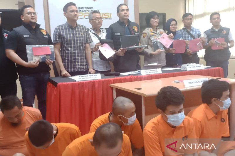 Polres Metro Jaksel Tangkap 19 Tersangka di Operasi Sikat Jaya 2024