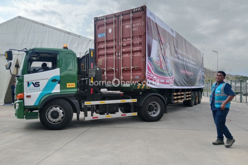 Logistik MotoGP Indonesia Tiba di Mandalika Jelang Balapan