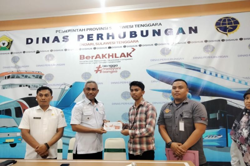 Dinas Perhubungan Sultra Terapkan Kartu Kredit untuk Digitalisasi