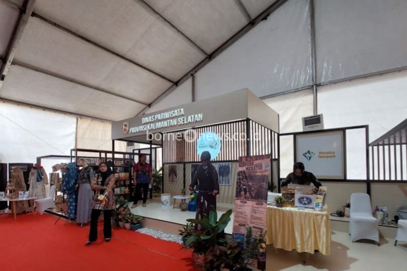 Dispar Kalsel Promosikan Geopark Meratus dalam Kalsel Expo 2024