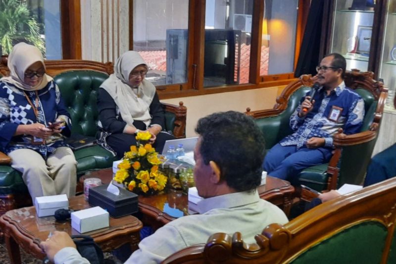 Rapat Koordinasi Komisi Perlindungan Anak Indonesia (KPAI) dengan Pemerintah Kabupaten Bantul Daerah Istimewa Yogyakarta. Jumat (20/9/2024) (ANTARA/HO-Kominfo Pemkab Bantul)