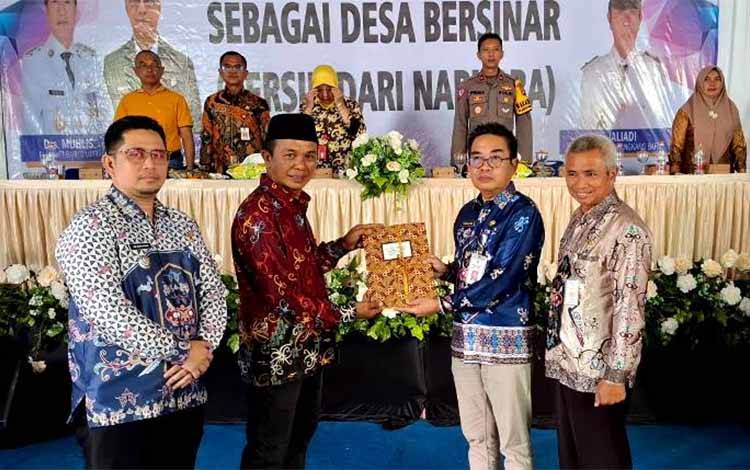 Desa Jangkang Baru Diresmikan Sebagai Desa Bersinar di Barito Utara