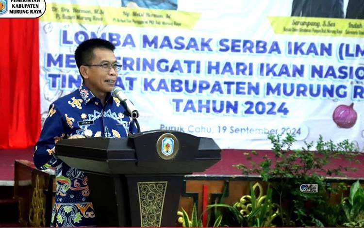 Pj Bupati Murung Raya Harap Lomba Masak Serba Ikan Berkesinambungan