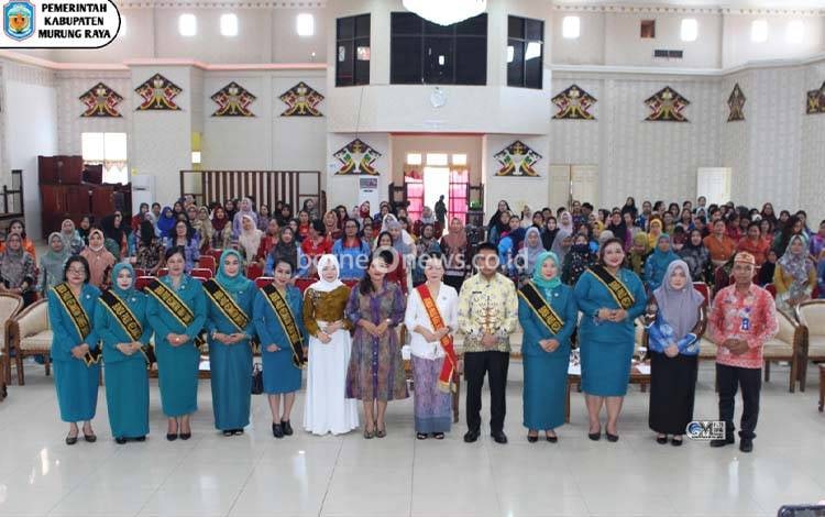 Pj Ketua TP-PKK Kabupaten Murung Raya Lantik Bunda PAUD Kecamatan