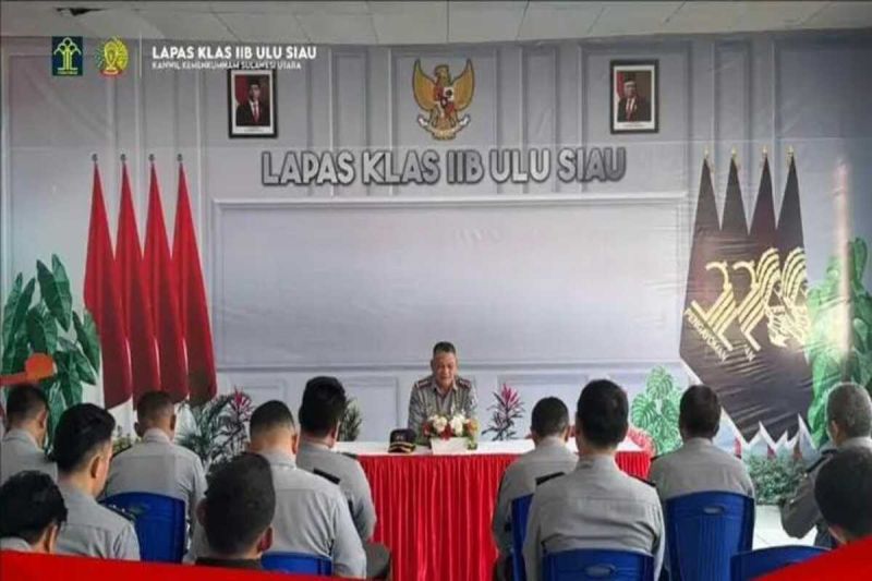 Pengawasan Rutin Lapas Ulu Siau Jamin Keamanan dan Pembinaan
