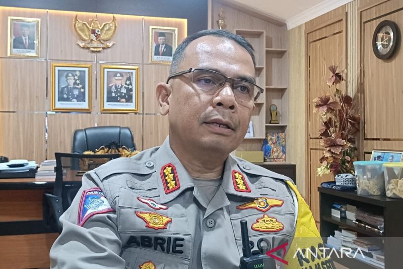 Dirlantas Polda Papua Kombes Pol. Abrianto Pardede (ANTARA/Ardiles Leloltery)