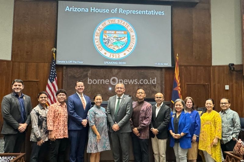 Kitong Bisa Foundation (KBF) International kembali menginisiasi diskusi investasi bisnis antara Amerika Serikat (AS) dan Indonesia yang dihadiri oleh Parlemen Indonesia dan Parlemen Amerika Serikat (Arizona State Level), Jakarta, Jumat (20/9/2024). ANTARA/HO-KBF International
