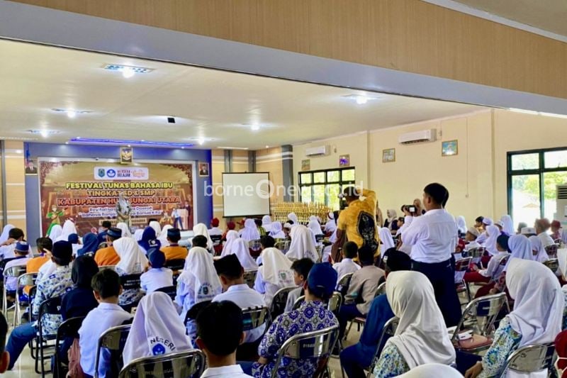 Festival Tunas Bahasa Ibu Lestarikan Bahasa Banjar di HSU