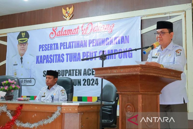 Pelatihan Peningkatan Kapasitas untuk Aparatur Desa di Aceh Barat