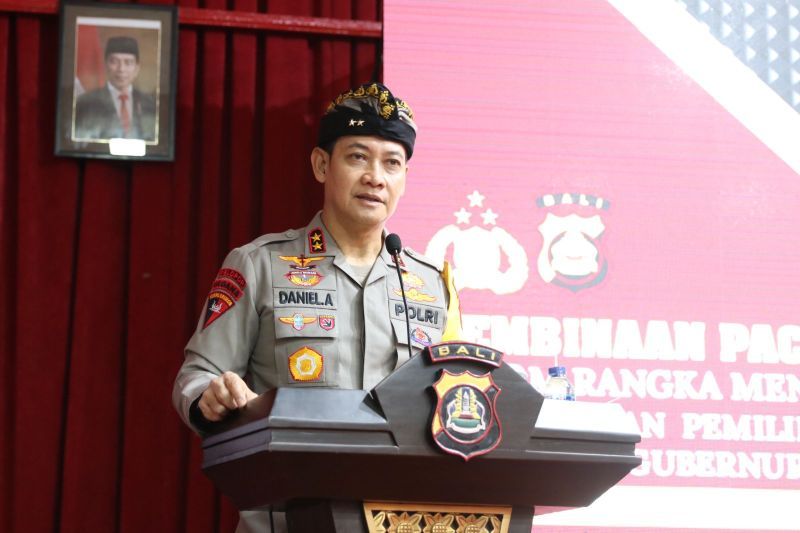 Kapolda Bali Irjen Pol. Daniel Adityajaya. ANTARA/HO-Humas Polda Bali