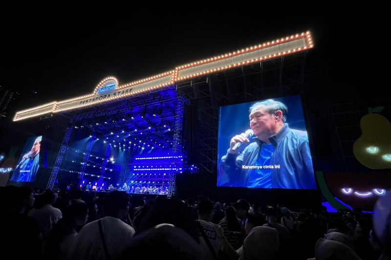 SBY Tampilkan Bakat Musiknya dalam Festival Pestapora 2024