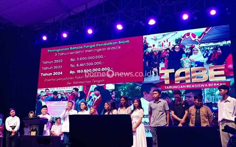Gubernur Kalteng Dorong Pemuda di Gunung Mas Semangat Menggapai Cita-cita
