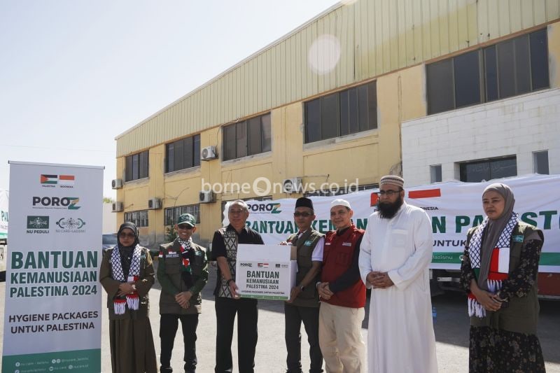 Pengiriman 12 Kontainer Bantuan Kemanusiaan untuk Palestina