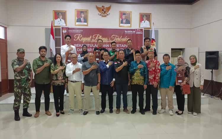 KPU Seruyan Tetapkan DPT 110.348 Pemilih untuk Pilkada 2024