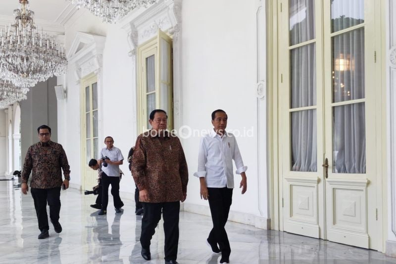 Jokowi Temui Yudhoyono Bahas Dukungan untuk Prabowo Subianto