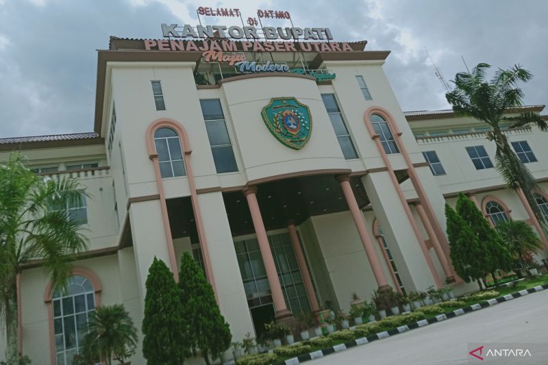 Kantor Bupati Penajam Paser Utara, Provinsi Kalimatan Timur (ANTARA/Nyaman Bagus Purwaniawan)