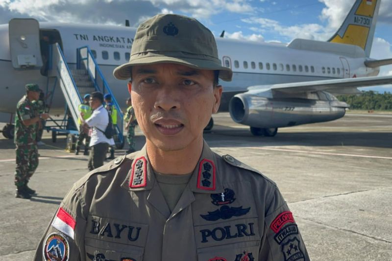 Kasatgas Humas Operasi Damai Cartenz 2024, Kombes Pol. Bayu Suseno (ANTARA/HO-Humas Polda Papua)