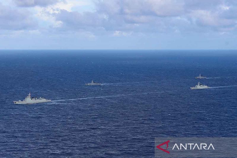 Latihan Gabungan Militer Rusia dan China di Laut Jepang 2024