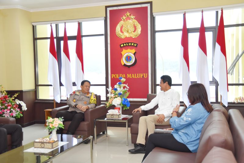 Polda Maluku dan OJK Perkuat Kerjasama Amankan Sektor Keuangan