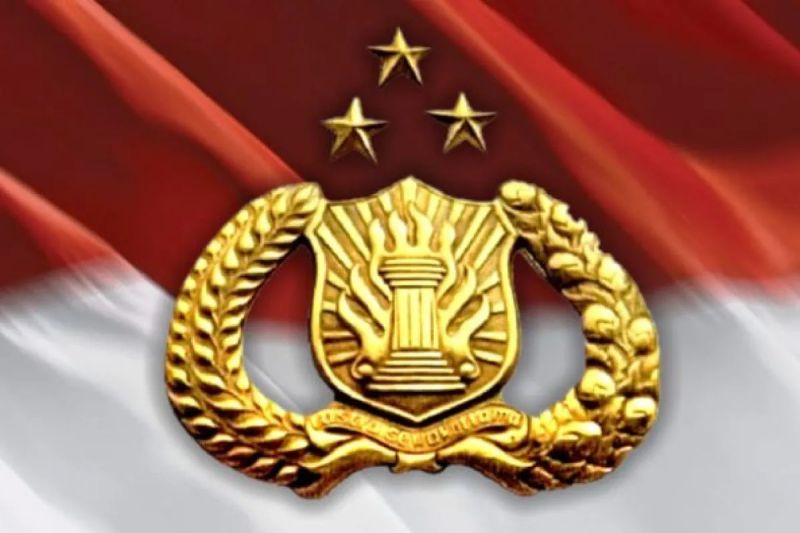 Lambang Kepolisian Republik Indonesia. ANTARA/HO-Mabes Polri.