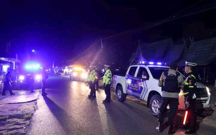 Ciptakan Kamtibmas Jelang Pilkada 2024, Polres Pulang Pisau Gelar Patroli Gabungan