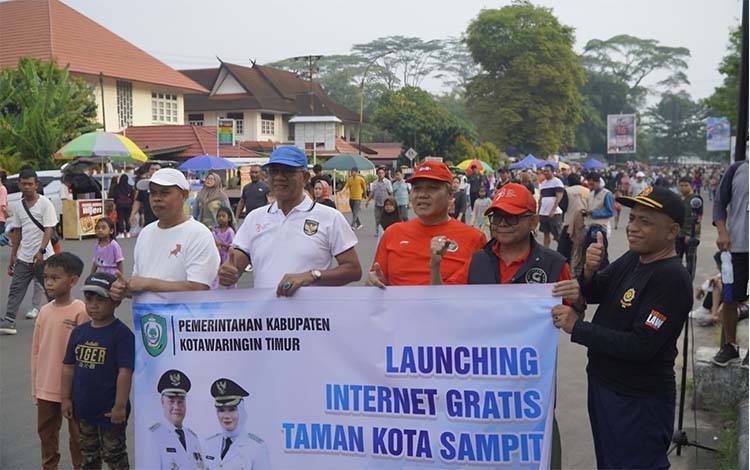 Fasilitas WiFi Gratis di Taman Kota Sampit Akan Diperluas