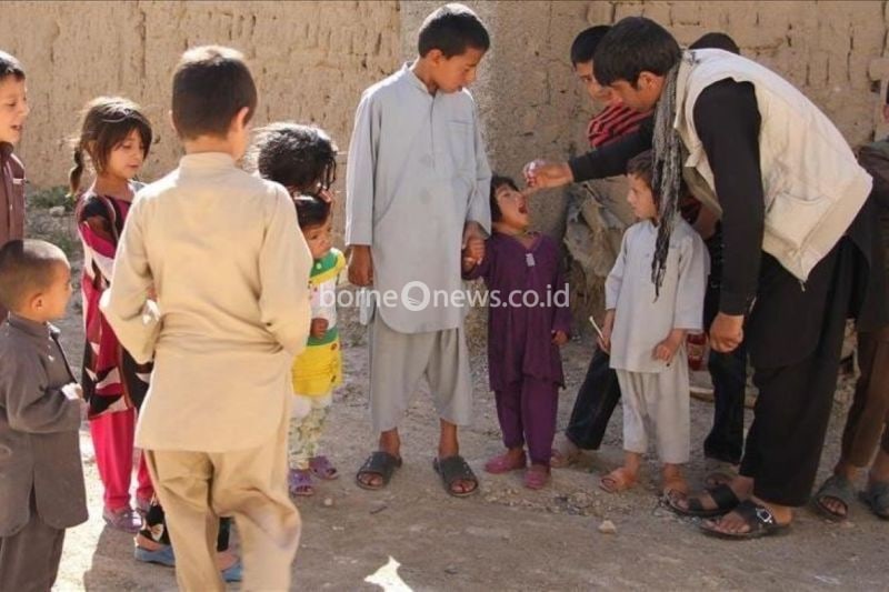 Pakistan mengonfirmasi tiga kasus baru polio di seluruh negeri, sehingga total kasus yang dilaporkan tahun ini menjadi 21 kasus, menurut media lokal pada Sabtu (21/9/2024). ANTARA/Anadoly/py