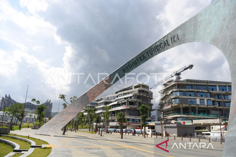 Kemajuan Pembangunan Infrastruktur IKN Nusantara Mencapai 93 Persen