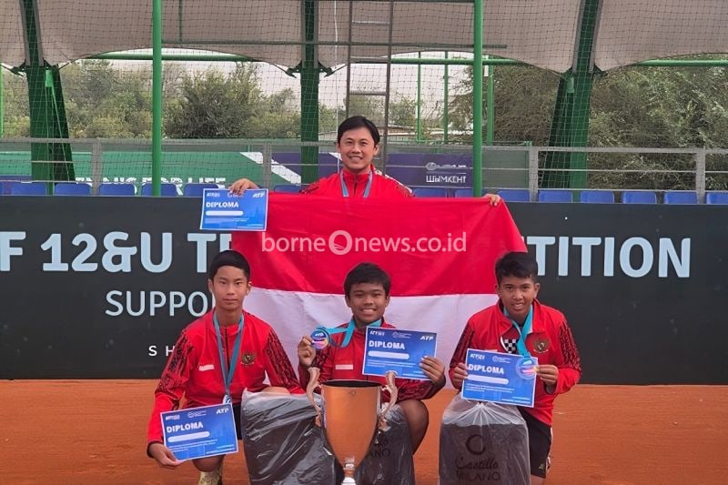 Tim Tenis Putra Indonesia Raih Juara Asia, Kalahkan Korea Selatan