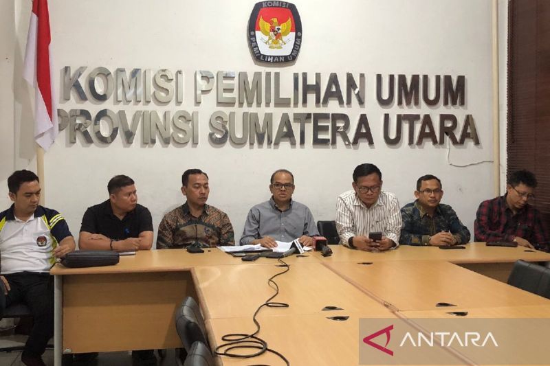 KPU Sumut Tetapkan Bobby-Surya dan Edy-Hasan sebagai Calon Pilkada 2024