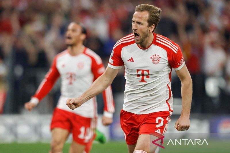 Harry Kane Raih Rekor Gol Terbanyak Pemain Inggris di Liga Jerman