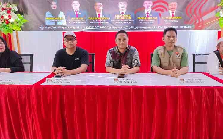 KPU Kabupaten Seruyan Tetapkan Empat Pasangan Calon untuk Pilkada 2024