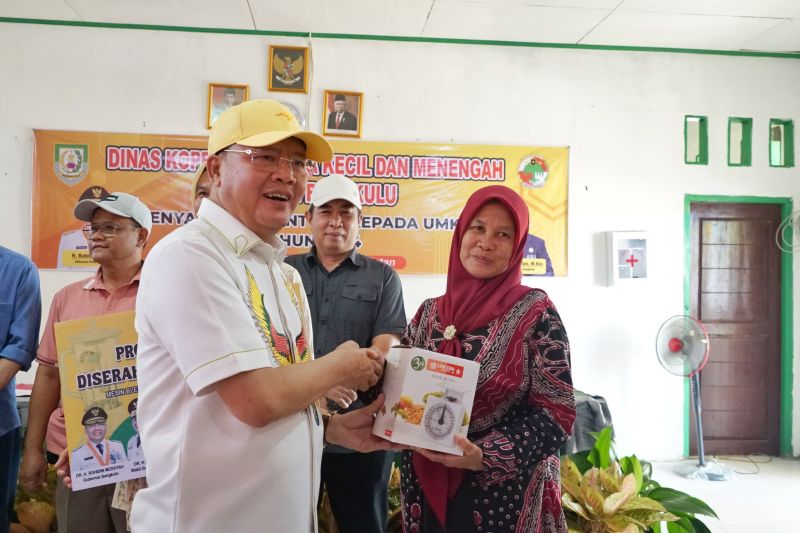 Pemprov Bengkulu Salurkan Bantuan untuk Kembangkan UMKM di Kaur