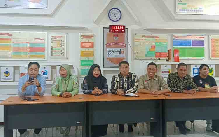 KPU Pulang Pisau Tetap Paslon Bupati dan Wakil Bupati