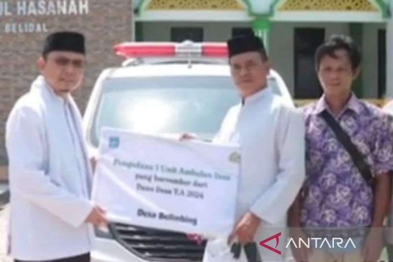 Bantuan Mobil Ambulans Diberikan untuk Desa Belimbing, Kesehatan Warga Meningkat