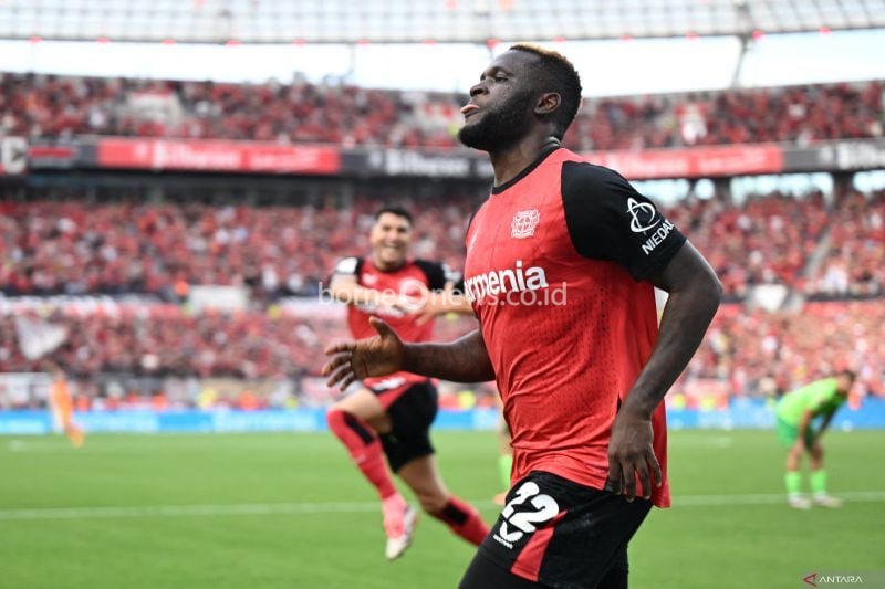 Leverkusen Raih Kemenangan Dramatis, Boniface Jadi Pahlawan