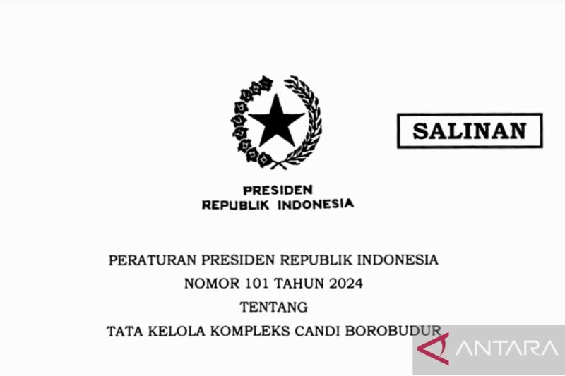 Peraturan Presiden untuk Lestarikan Kompleks Candi Borobudur