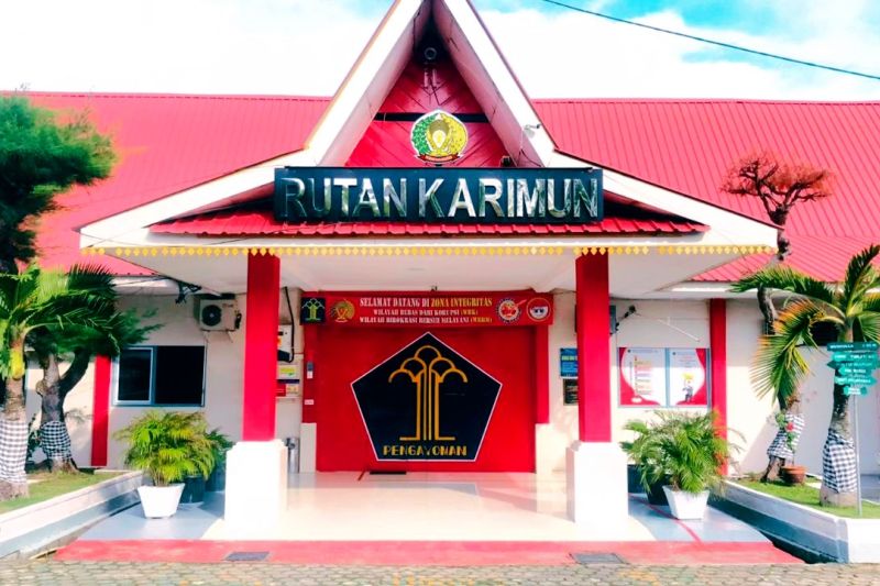 Rumah Tahanan Negara (Rutan) Kelas IIA Kabupaten Karimun. (ANTARA/HO-Rutan Karimun)