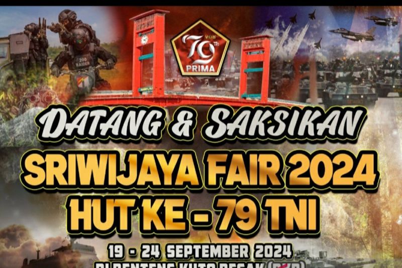 Kodam Sriwijaya Gelar Pameran Alutsista dan Makan Siang Gratis