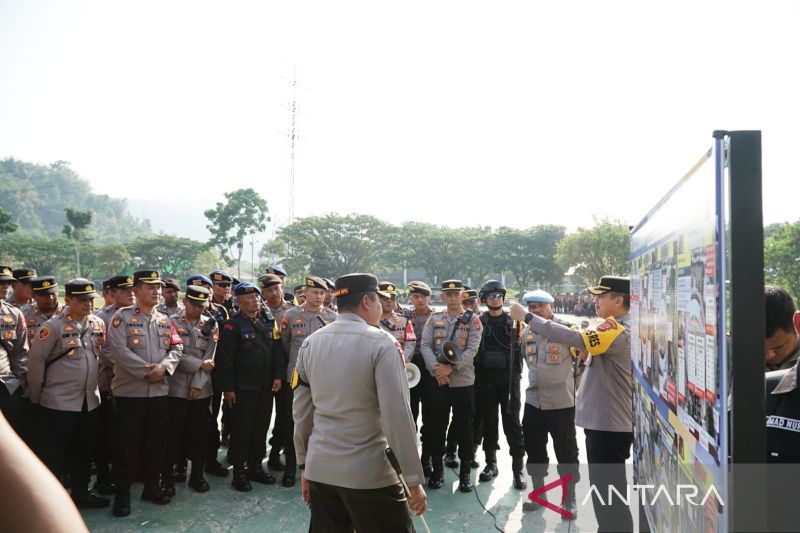 Keamanan Ketat, 2.500 Personel Jaga Laga Persib vs Persija