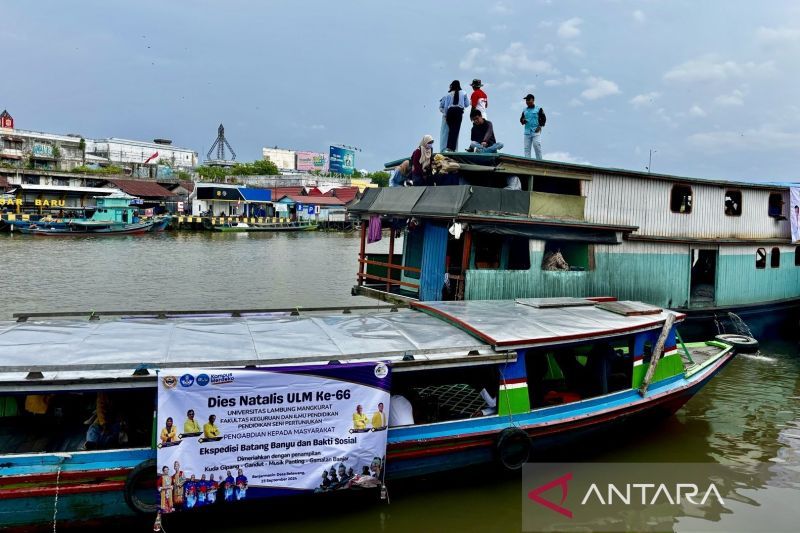 Ekspedisi Batang Banyu ULM Hadirkan Pengabdian di Barito Kuala