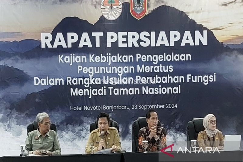Usulan Perubahan Fungsi Pegunungan Meratus Menjadi Taman Nasional