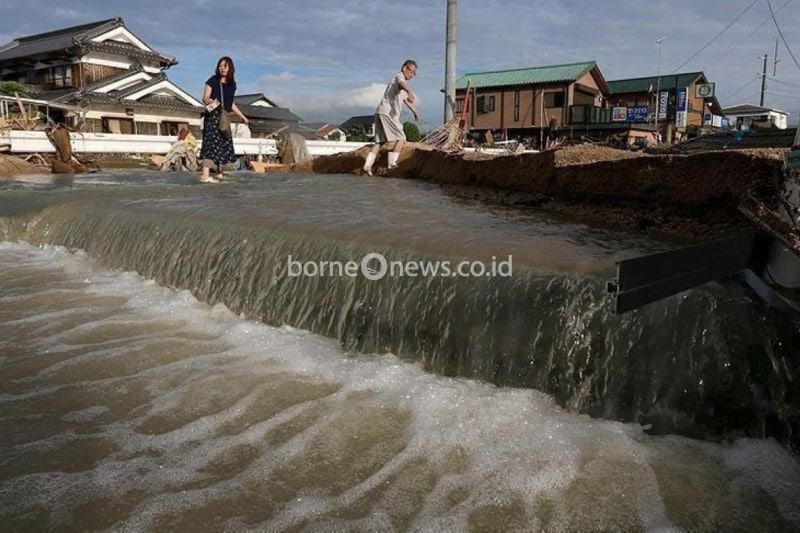 Korban Tewas Akibat Hujan Deras di Jepang Meningkat Menjadi Enam